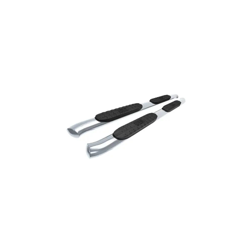 Pro Traxx 4" Oval Nerf Step Bars - Polished Stainless Steel - WET21-24220